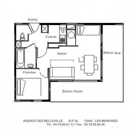 Residence Bellevue - Appartement Lumineux - Au Pieds Des Pistes - Balcon Mae-3484 Saint-Martin-de-Belleville Exterior foto